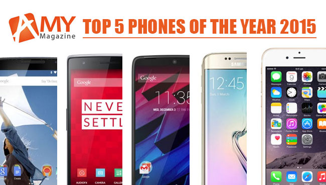 Top 5 Phones of 2015